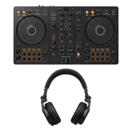 Pioneer DJ FLX4 Headphones Bundle