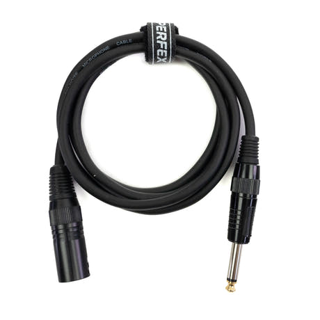Perfex XLR Male zu Jack (1m)