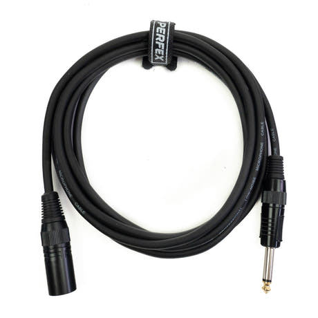 Perfex XLR Stecker auf Klinke (3m)