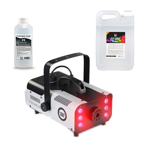 Light4Me FOG 900 LED Nebelmaschine Bundle